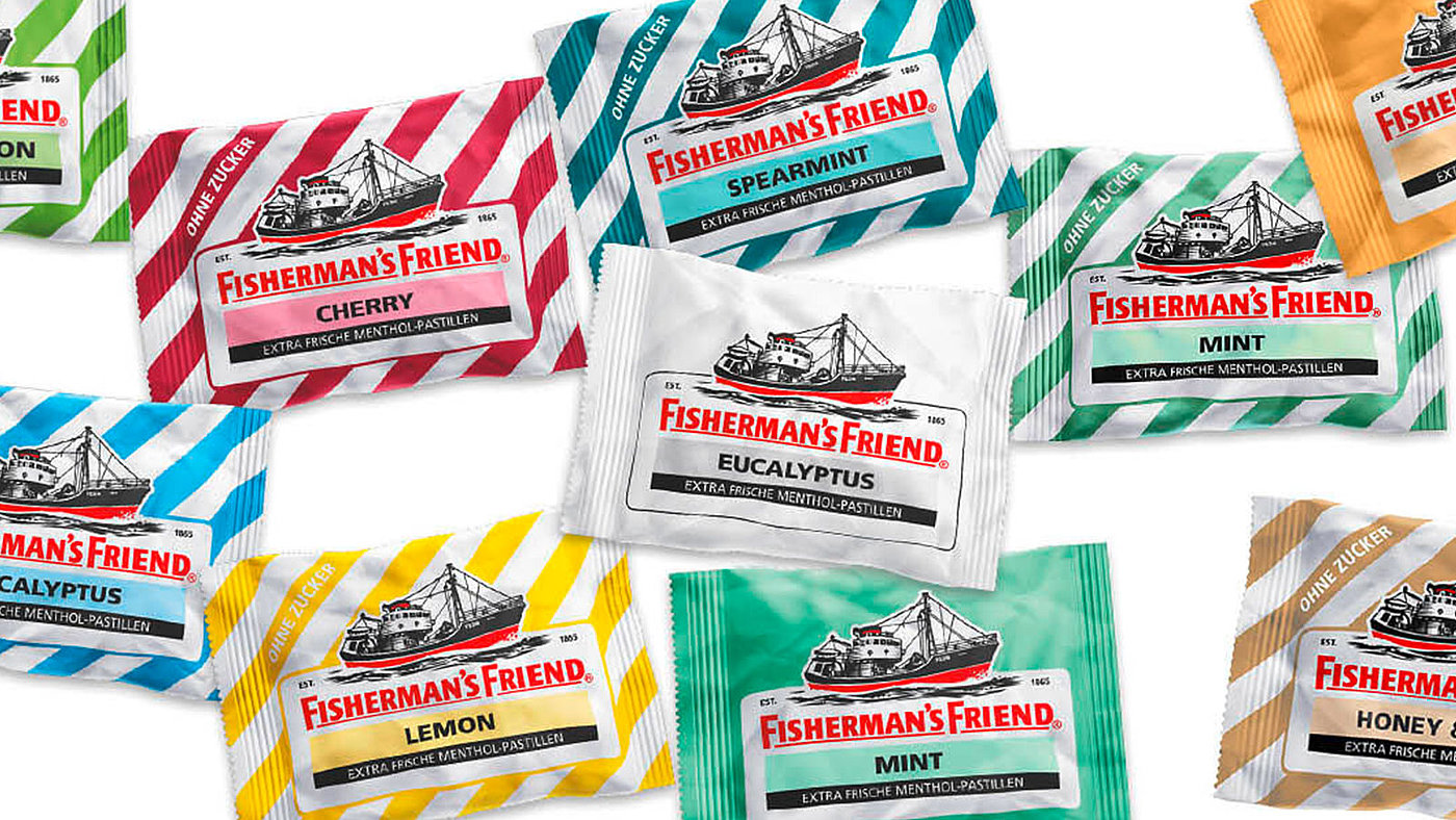 Packages Fishermans Friend